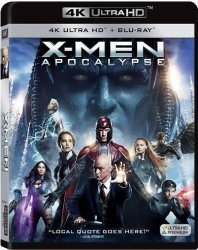 X-Men: Apocalypse 4K UHD bluray