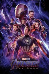 Poster Avengers: Endgame affisch