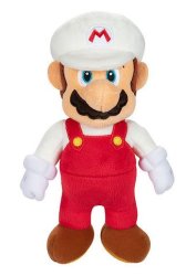 Nintendo Super Mario Bros Mario med elddräkt gosedjur 20cm