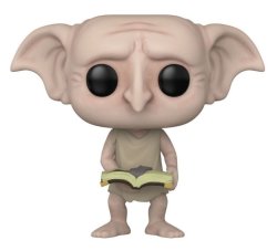 Funko POP figur Harry Potter Dobby med bok