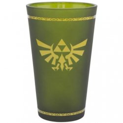 Zelda Hyrule Crest Glass