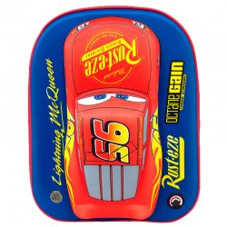 Disney Cars Rayo Mcqueen 3D backpack with sound and lights 32cm