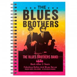 The Blues Brothers Band A5 notebook