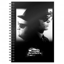 The Blues Brothers Jake and Elwood A5 notebook