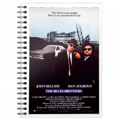 The Blues Brothers Mission From God A5 notebook