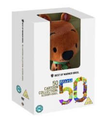scooby doo 50 cartoon collection med gosedjur dvd