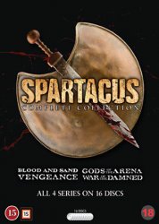 spartacus complete collection dvd 14 disc