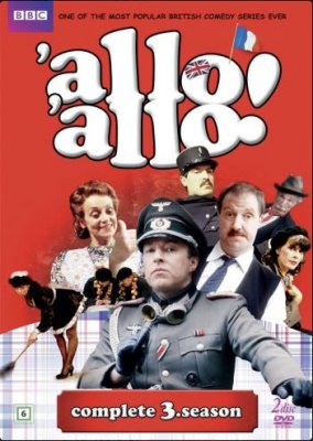 Allo Allo - Säsong 3 (2-disc) DVD