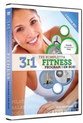3i1 tre komplette fitnessprogram i en box dvd