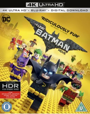 The Lego Batman Movie 4K Ultra HD bluray