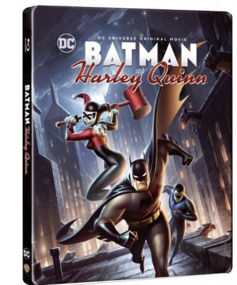 DC Batman And Harley Quinn Steelbook (import Sv text) bluray