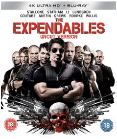 The Expendables 4K Ultra HD + Blu-Ray (import)