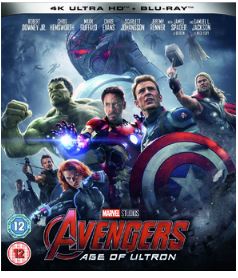 Avengers Age Of Ultron 4K Ultra HD + Blu-Ray (import Sv text)