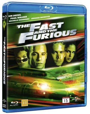 The Fast and the furious 1 bluray