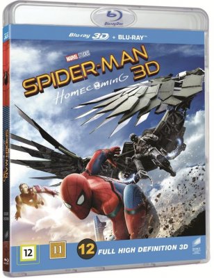 Spider-Man: Homecoming (3D) bluray