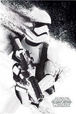 Poster Star Wars Episode VII: The Force Awakens - Stormtrooper affisch