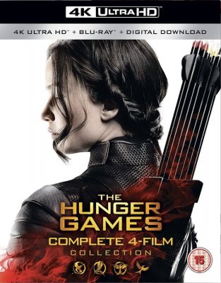 The Hunger Games 1-4 4K Ultra HD (import)