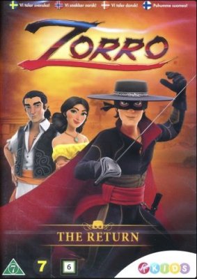 Zorro - Legenden föds - Säsong 1 Vol 1 DVD