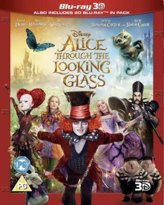 Alice i spegellandet 3D Bluray (import med svensk text)