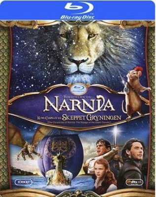 Narnia 3 - Caspian och Skeppet Gryningen (Blu-ray)