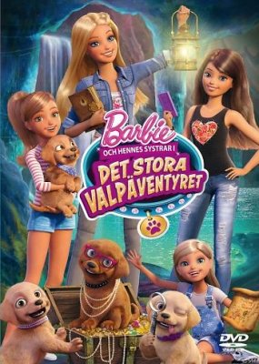 barbie och hennes systrar i det stora valpäventyret dvd