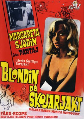 blondin på skojarjakt dvd