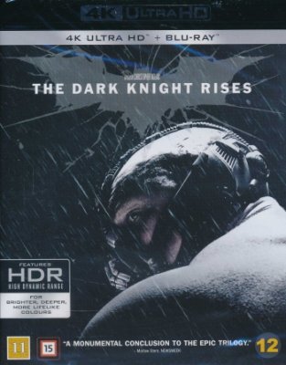 dark knight rises 4k uhd bluray