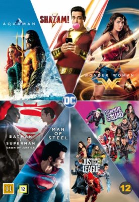 dc comics 7 film collection dvd