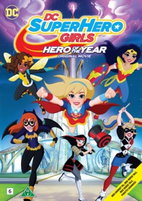 dc super hero girls hero of the year dvd