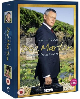 doc martin säsong 1-9 dvd