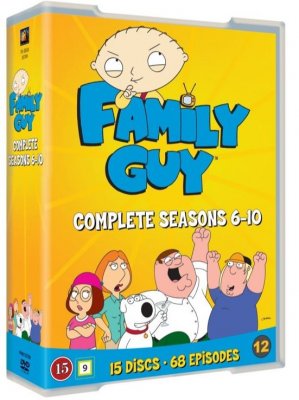family guy säsong 6-10 dvd