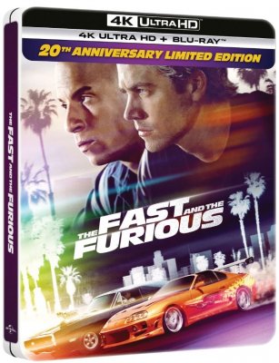 fast and furious 20th anniversary limited edition 4k uhd bluray steelbook