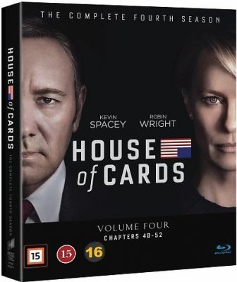 house of cards säsong 4 bluray