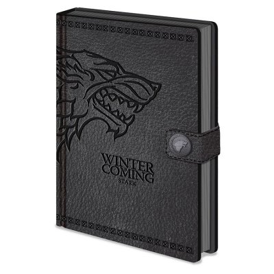 Game of Thrones Stark Winter is Coming A5 premium notebook