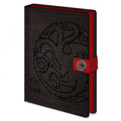 Game of Thrones Targaryen A5 premium notebook
