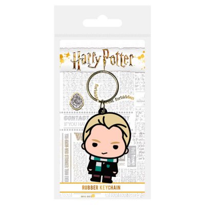 Harry Potter Draco Malfoy rubber keychain