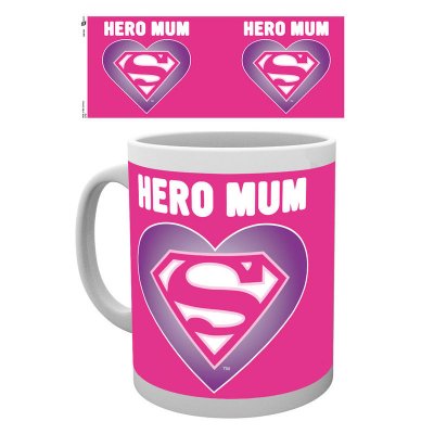 DC Comics Mothers Day Heart mug