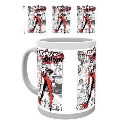 DC Comics Batman Harley Quinn comic mug