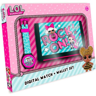 LOL Surprise digital watch + wallet set