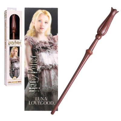 Harry Potter Luna Lovegood wand with bookmark