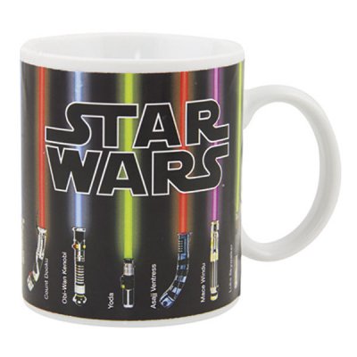 Star Wars light saber mug