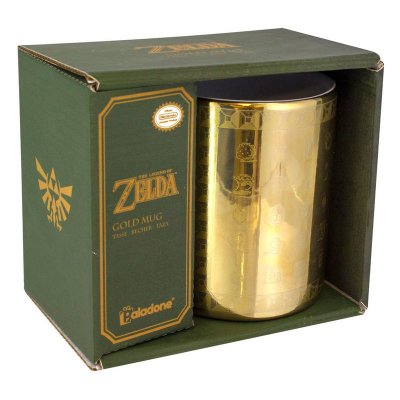 Legend of Zelda chrome mug