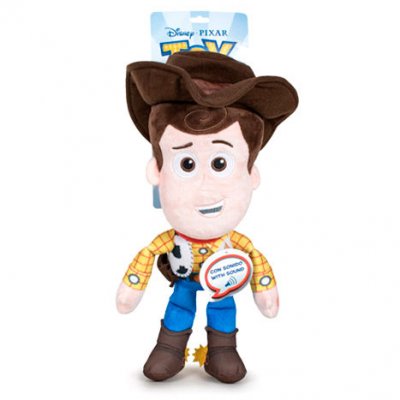 Disney Pixar Toy Story 4 Woody plush toy 30cm with spanish sound