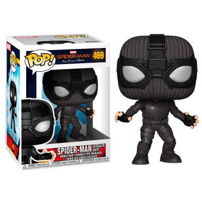 Funko POP figur Marvel Spiderman Far From Home Spiderman Stealth Suit