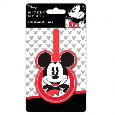 Disney Mickey Mouse baggage tag