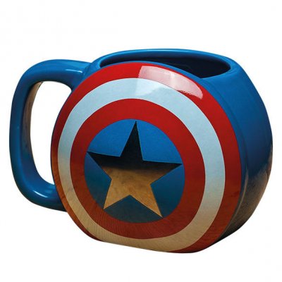 Marvel Captain America 3D mugg