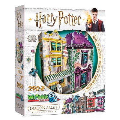 Harry Potter Madame Malkins & Florean Fortecsue's Ice Cream shop 3D puzzle