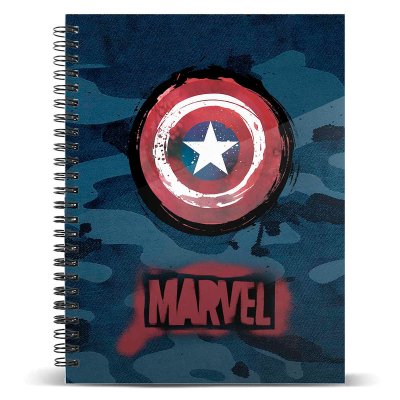 Marvel Captain America A5 notebook