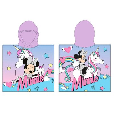 Disney Minnie Unicorn poncho towel