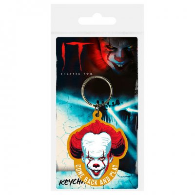 IT Chapter Two Pennywise rubber keychain